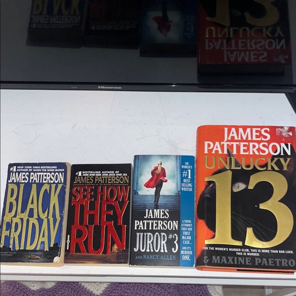James Patterson Paperback Thriller Bundle